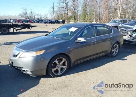 2009 Acura Tl 3.7 z USA, uszkodzony, nr VIN 19UUA965X9A000943